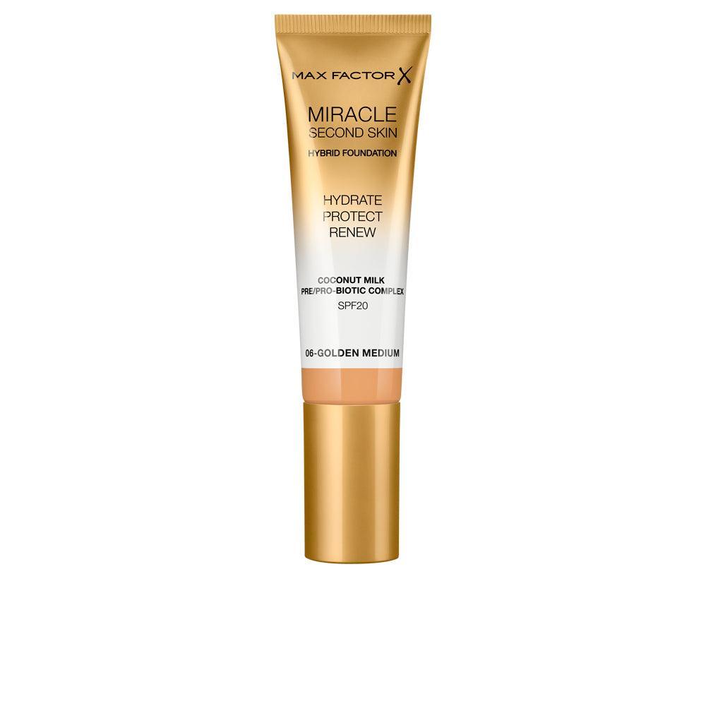 MAX FACTOR MIRACLE TOUCH second skin found.SPF20 in golden nude , Makeup by MAX FACTOR. Merkmale: . Verfügbar bei ParfümReich.