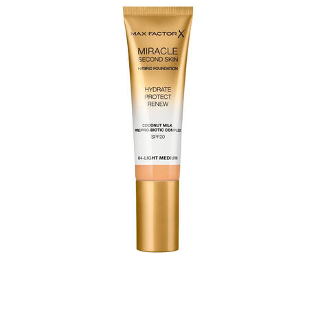 MAX FACTOR MIRACLE TOUCH second skin found.SPF20 in Light Medium , Makeup by MAX FACTOR. Merkmale: . Verfügbar bei ParfümReich.