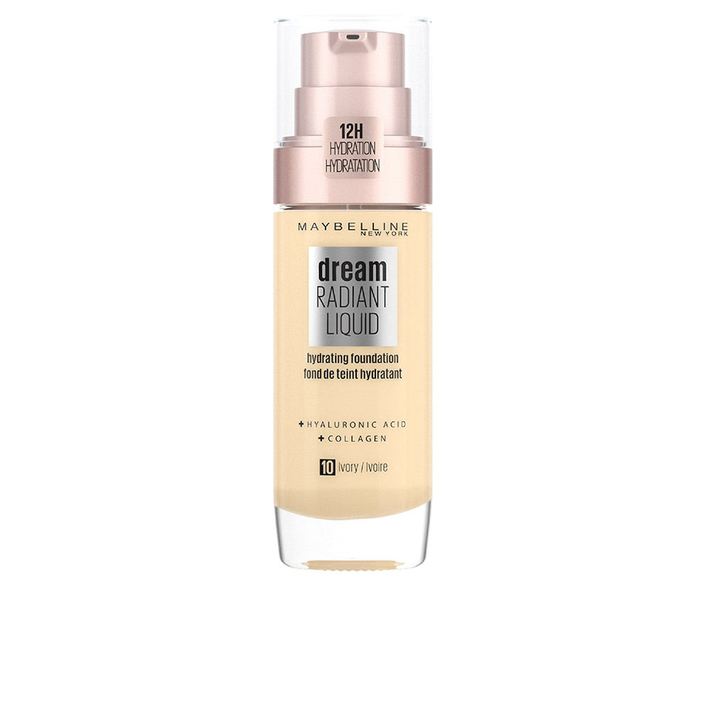 MAYBELLINE DREAM RADIANT LIQUID hydrating foundation in Ivory , Makeup by MAYBELLINE. Merkmale: . Verfügbar bei ParfümReich.