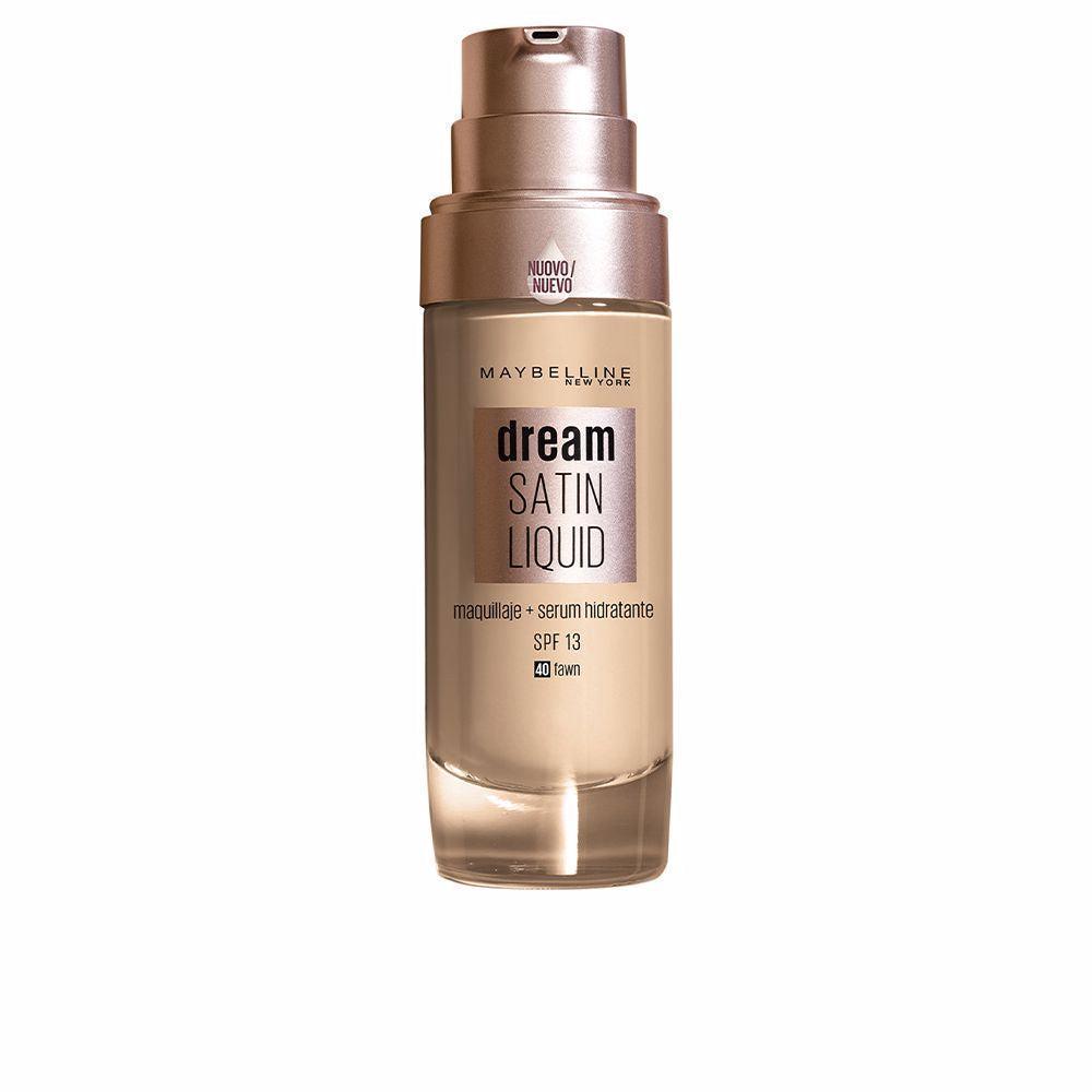 MAYBELLINE DREAM SATIN LIQUID FOUNDATION+SERUM in Nude Beige , Makeup by MAYBELLINE. Merkmale: . Verfügbar bei ParfümReich.
