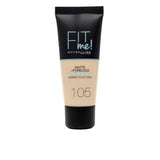 MAYBELLINE FIT ME! Foundation matte+poreless in Natural Beige , Makeup by MAYBELLINE. Merkmale: . Verfügbar bei ParfümReich.