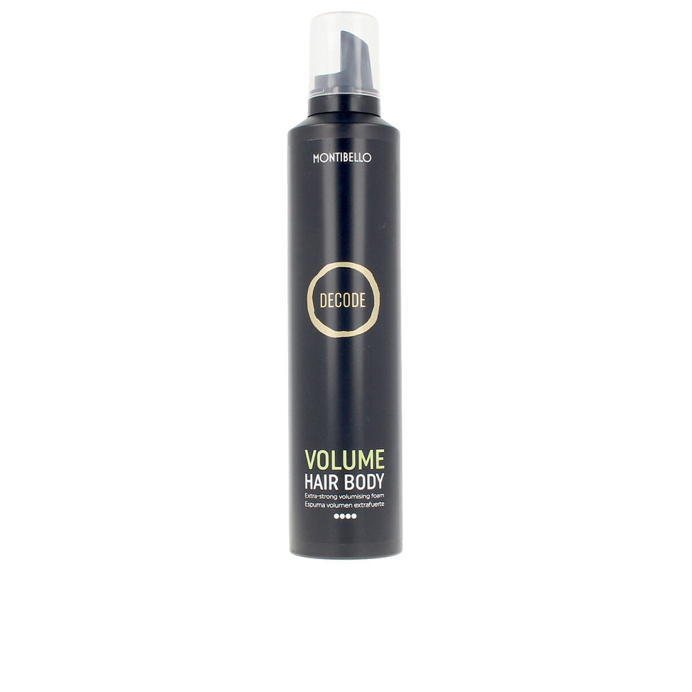 MONTIBELLO DECODE VOLUME HAIR BODY extra-strong volume foam 300 ml in , Hair by MONTIBELLO. Merkmale: . Verfügbar bei ParfümReich.