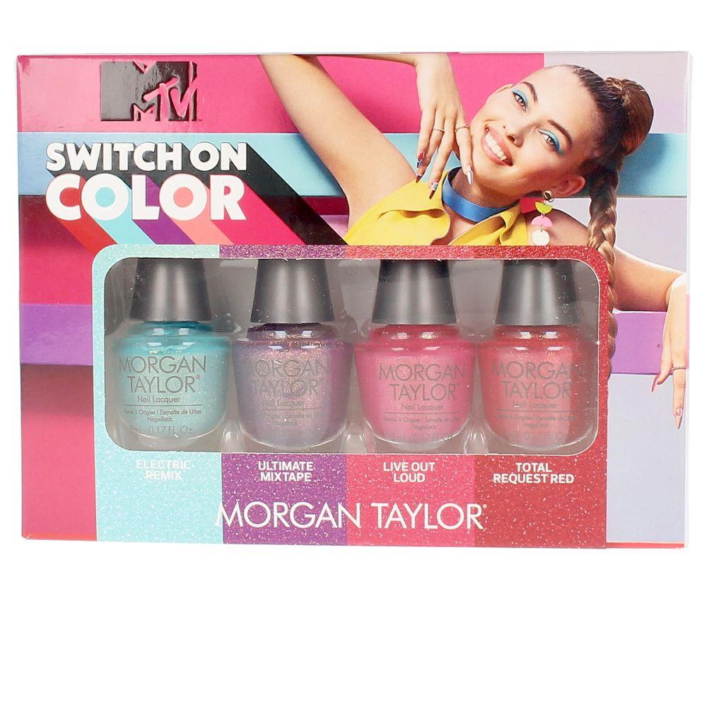 MORGAN TAYLOR SWITCH ON COLOR set 4 pz in , Makeup by MORGAN TAYLOR. Merkmale: . Verfügbar bei ParfümReich.