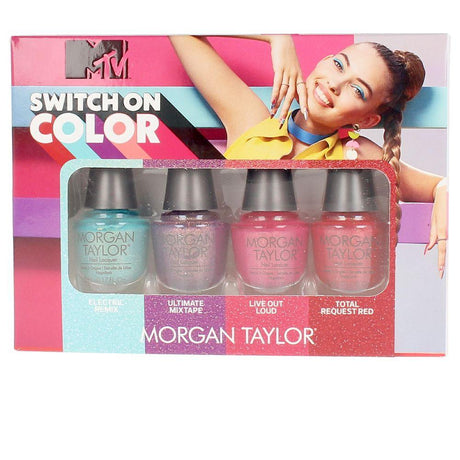 MORGAN TAYLOR SWITCH ON COLOR set 4 pz in , Makeup by MORGAN TAYLOR. Merkmale: . Verfügbar bei ParfümReich.