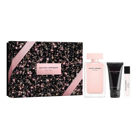 NARCISO RODRIGUEZ FOR HER CASE 3 pcs in , Perfumes by NARCISO RODRIGUEZ. Merkmale: . Verfügbar bei ParfümReich.