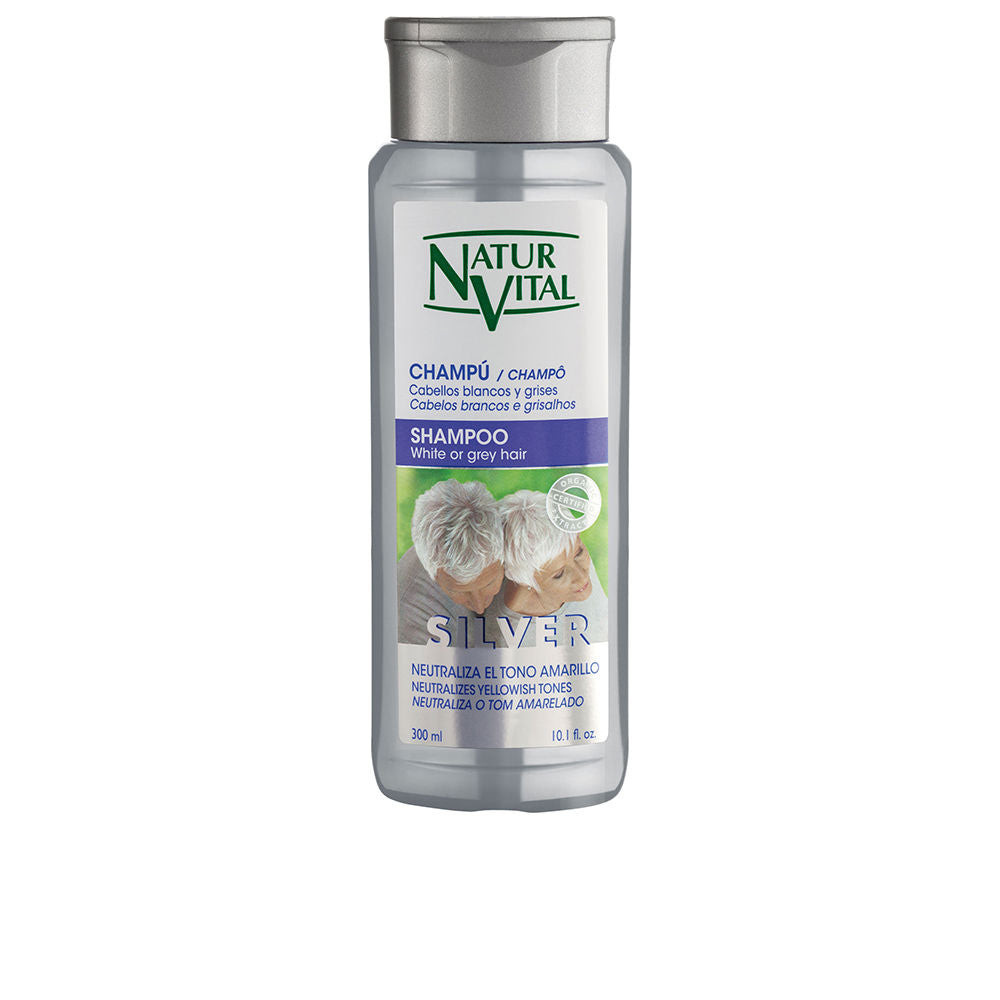 NATUR VITAL CHAMPÚ SILVER cabello blanco y gris 300 ml in , Hair by NATUR VITAL. Merkmale: . Verfügbar bei ParfümReich.