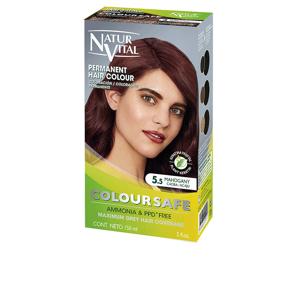 NATUR VITAL COLOURSAFE permanent dye in 5.5 , Hair by NATUR VITAL. Merkmale: . Verfügbar bei ParfümReich.