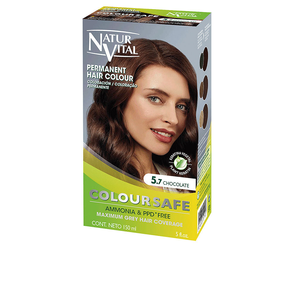 NATUR VITAL COLOURSAFE permanent dye in 5.7 , Hair by NATUR VITAL. Merkmale: . Verfügbar bei ParfümReich.