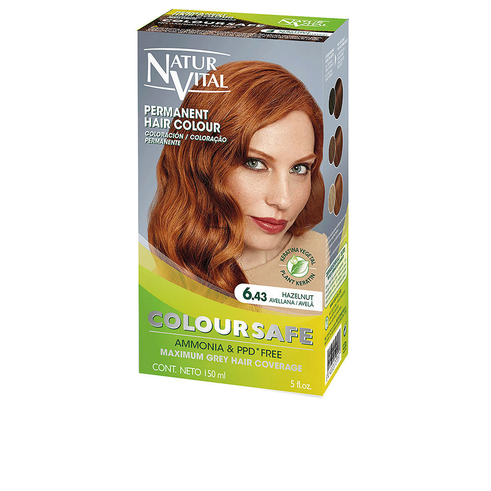 NATUR VITAL COLOURSAFE permanent dye in 6.43 , Hair by NATUR VITAL. Merkmale: . Verfügbar bei ParfümReich.