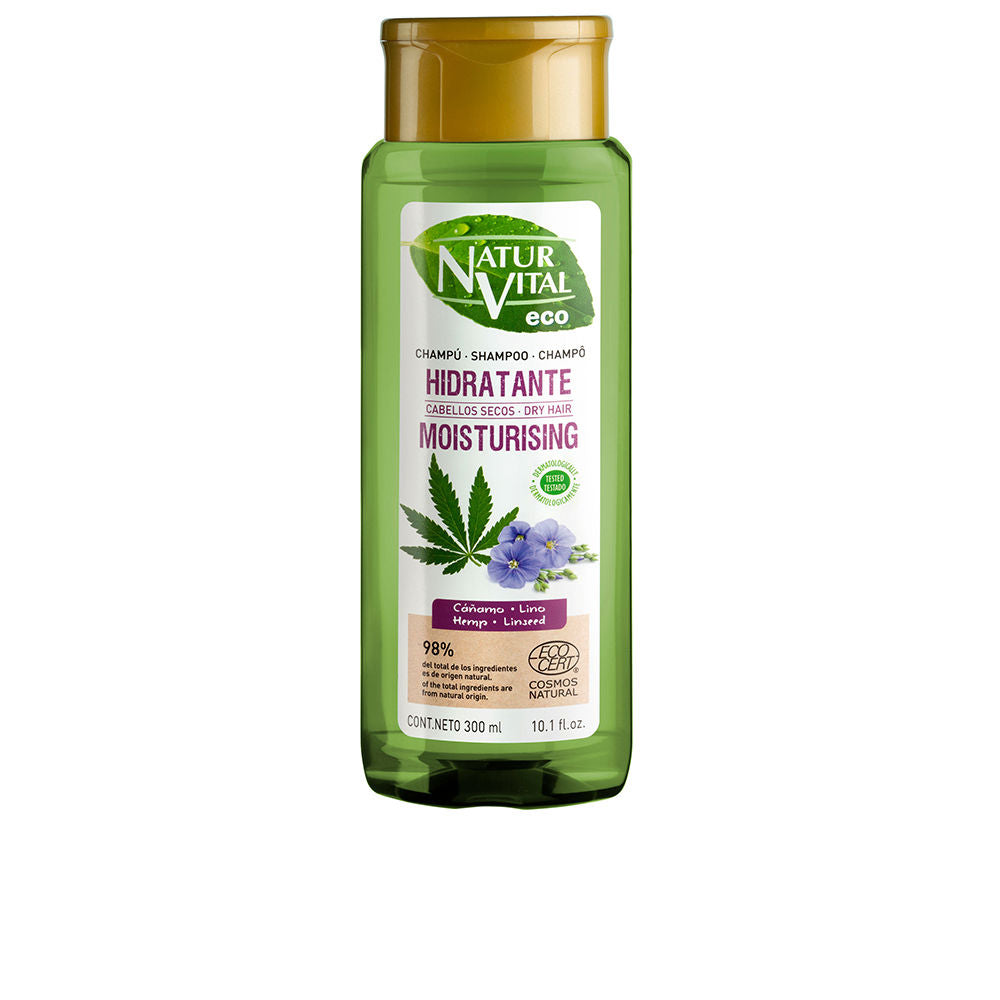 NATUR VITAL ECO MOISTURIZING hemp and flax shampoo 300 ml in , Hair by NATUR VITAL. Merkmale: . Verfügbar bei ParfümReich.