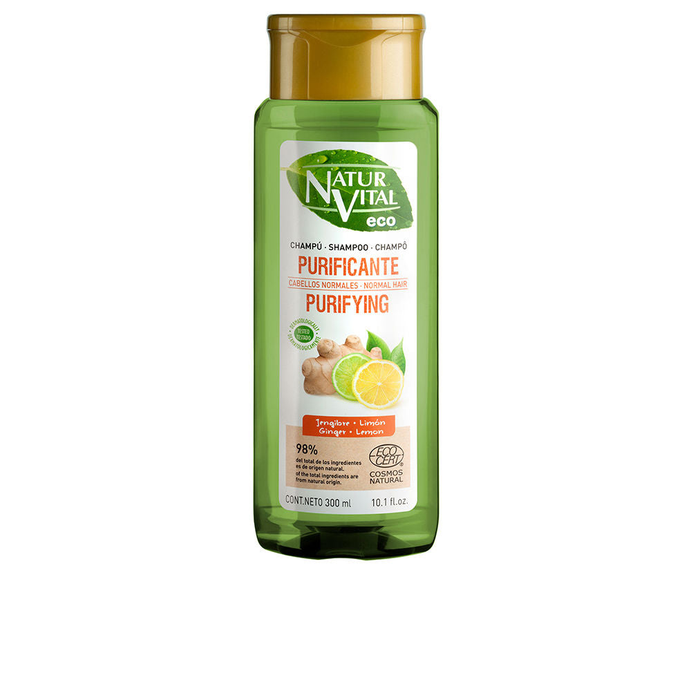 NATUR VITAL ECO PURIFYING ginger and lemon shampoo 300 ml in , Hair by NATUR VITAL. Merkmale: . Verfügbar bei ParfümReich.