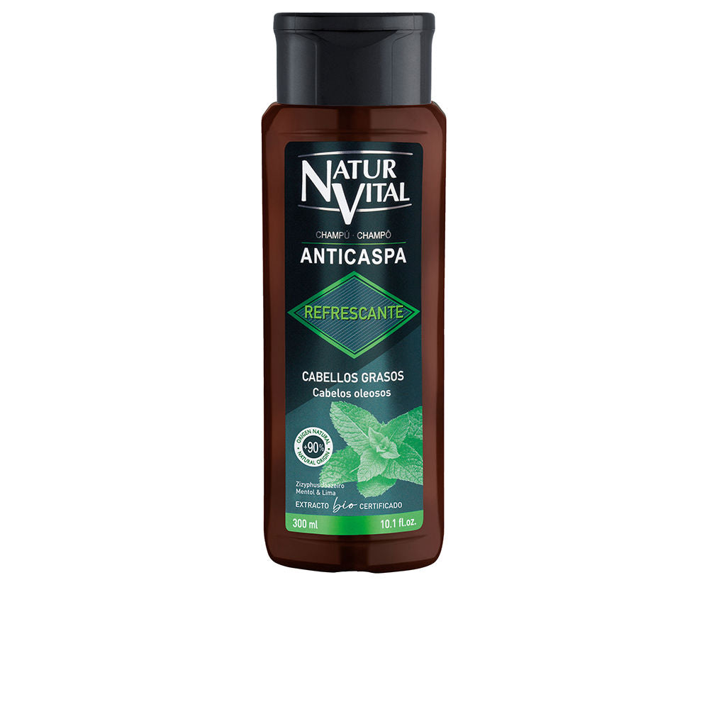 NATUR VITAL MEN REFRESHING ANTI-DANDRUFF SHAMPOO for oily hair 300 ml in , Hair by NATUR VITAL. Merkmale: . Verfügbar bei ParfümReich.