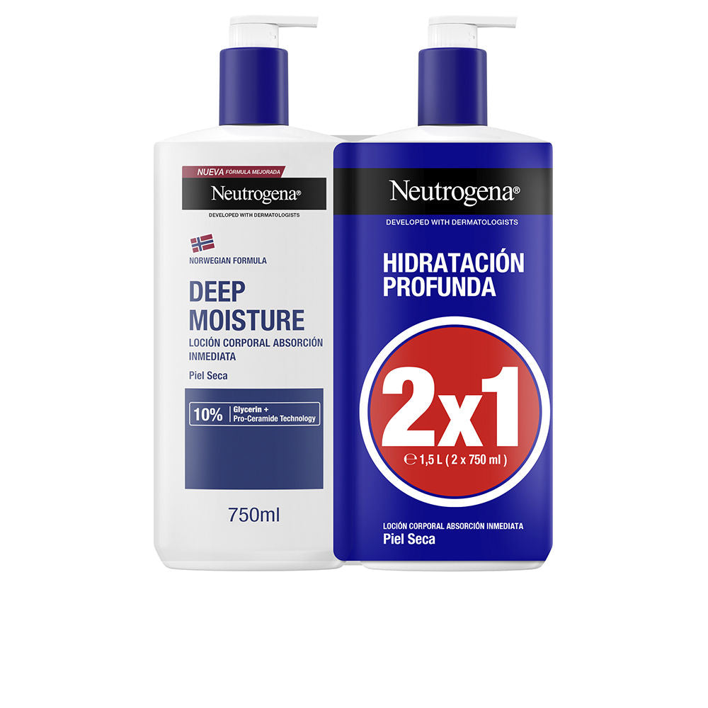 NEUTROGENA DEEP HYDRATION dry skin lotion pack 2 x 750 ml in , Body Cosmetics by NEUTROGENA. Merkmale: . Verfügbar bei ParfümReich.