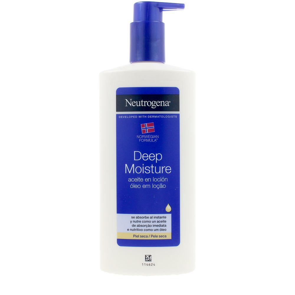 NEUTROGENA DEEP MOISTURE body lotion oil 400 ml in , Body Cosmetics by NEUTROGENA. Merkmale: . Verfügbar bei ParfümReich.