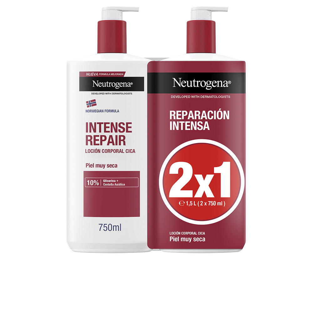 NEUTROGENA INTENSE REPAIR lotion for very dry skin pack 2 x 750 ml in , Body Cosmetics by NEUTROGENA. Merkmale: . Verfügbar bei ParfümReich.