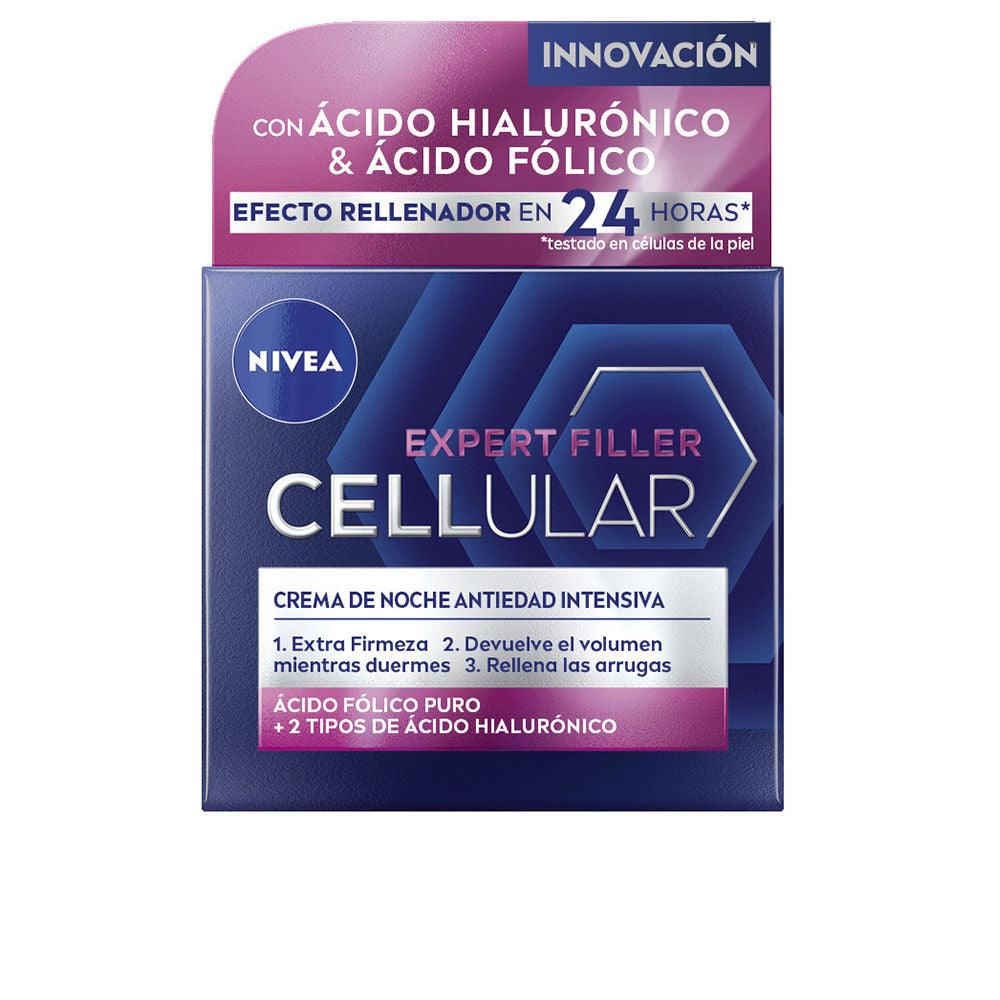 NIVEA CELLULAR FILLER hyaluronic & folic night cream 50 ml in , Facial Cosmetics by NIVEA. Merkmale: . Verfügbar bei ParfümReich.