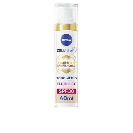 NIVEA LUMINOUS 630º ANTI STAIN CC fluid SPF30 40 ml in medium , Makeup by NIVEA. Merkmale: . Verfügbar bei ParfümReich.