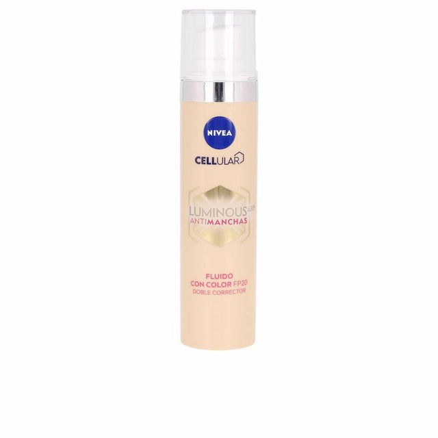 NIVEA LUMINOUS 630º ANTIMANCHAS fluid with color spf20 40 ml in , Facial Cosmetics by NIVEA. Merkmale: . Verfügbar bei ParfümReich.