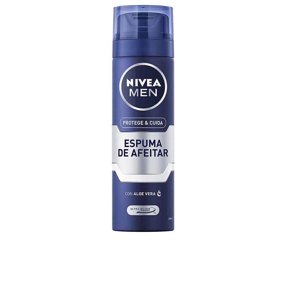 NIVEA MEN PROTECTS &amp; CARE Shaving Foam 200 ml in , Facial Cosmetics by NIVEA. Merkmale: . Verfügbar bei ParfümReich.