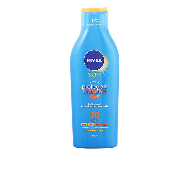 NIVEA SUN PROTECTION &amp; TANNING milk SPF30 200 ml in , Sun Care by NIVEA. Merkmale: . Verfügbar bei ParfümReich.