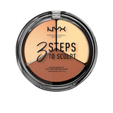 NYX PROFESSIONAL MAKE UP 3 STEPS TO SCULPT face sculpting palette in light , Makeup by NYX PROFESSIONAL MAKE UP. Merkmale: . Verfügbar bei ParfümReich.