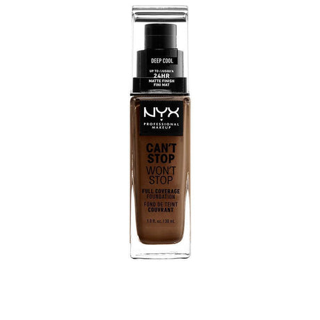 NYX PROFESSIONAL MAKE UP CAN'T STOP WON'T STOP full coverage foundation in deep cool , Makeup by NYX PROFESSIONAL MAKE UP. Merkmale: . Verfügbar bei ParfümReich.