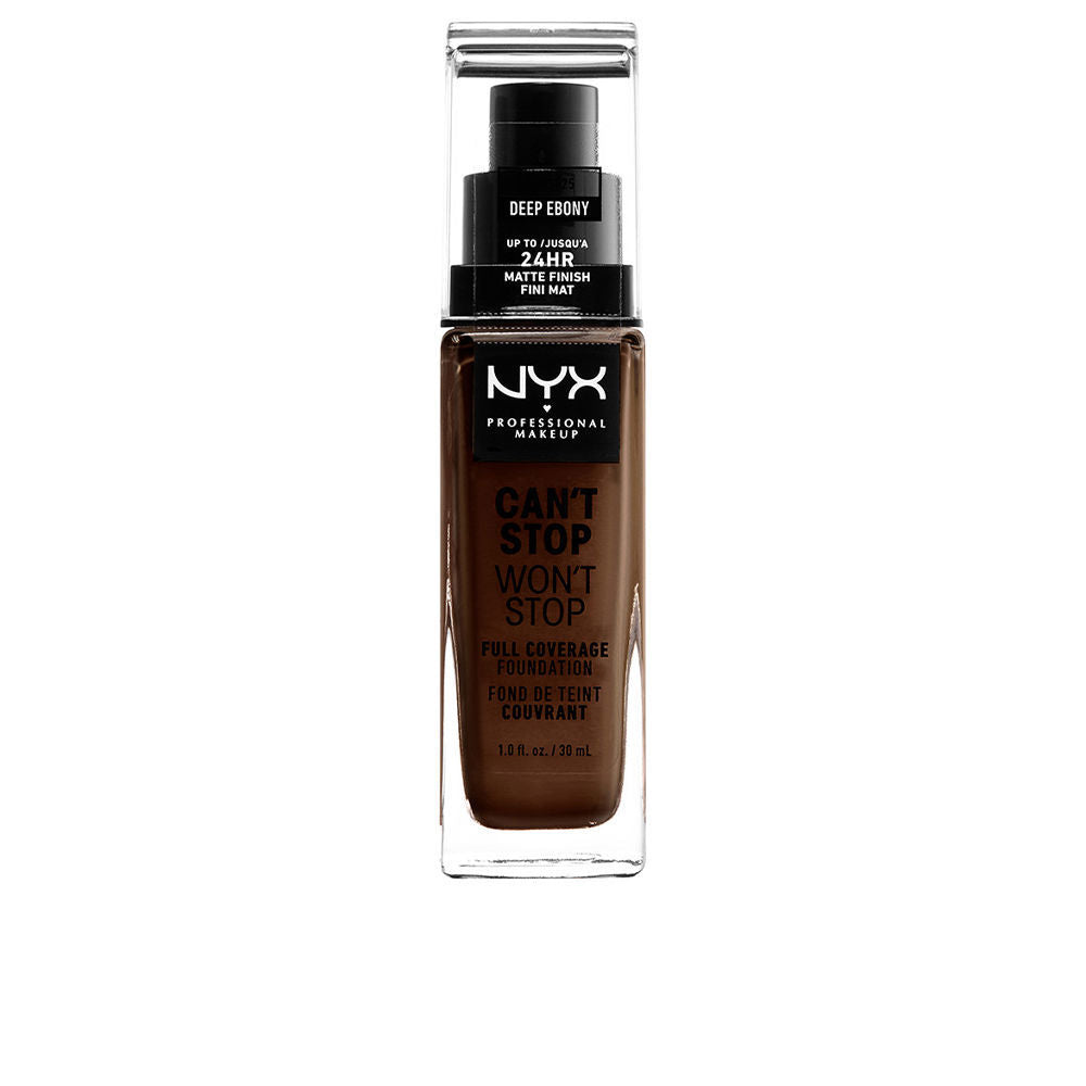 NYX PROFESSIONAL MAKE UP CAN&#39;T STOP WON&#39;T STOP full coverage foundation in Deep Ebony , Makeup by NYX PROFESSIONAL MAKE UP. Merkmale: . Verfügbar bei ParfümReich.