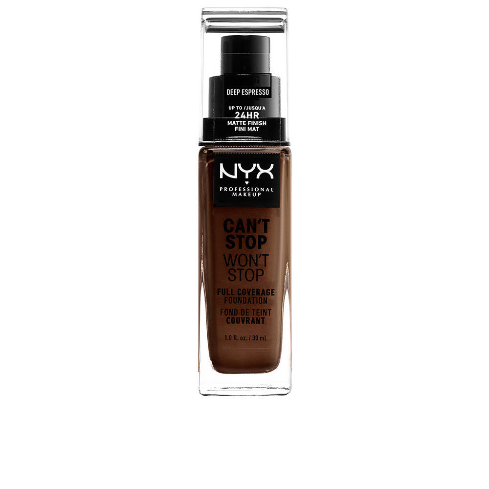 NYX PROFESSIONAL MAKE UP CAN&#39;T STOP WON&#39;T STOP full coverage foundation in Deep Espresso , Makeup by NYX PROFESSIONAL MAKE UP. Merkmale: . Verfügbar bei ParfümReich.