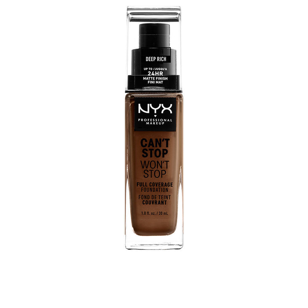 NYX PROFESSIONAL MAKE UP CAN&#39;T STOP WON&#39;T STOP full coverage foundation in Deep Rich , Makeup by NYX PROFESSIONAL MAKE UP. Merkmale: . Verfügbar bei ParfümReich.