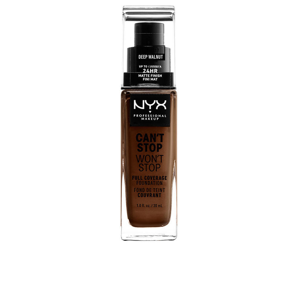 NYX PROFESSIONAL MAKE UP CAN&#39;T STOP WON&#39;T STOP full coverage foundation in Deep Walnut , Makeup by NYX PROFESSIONAL MAKE UP. Merkmale: . Verfügbar bei ParfümReich.