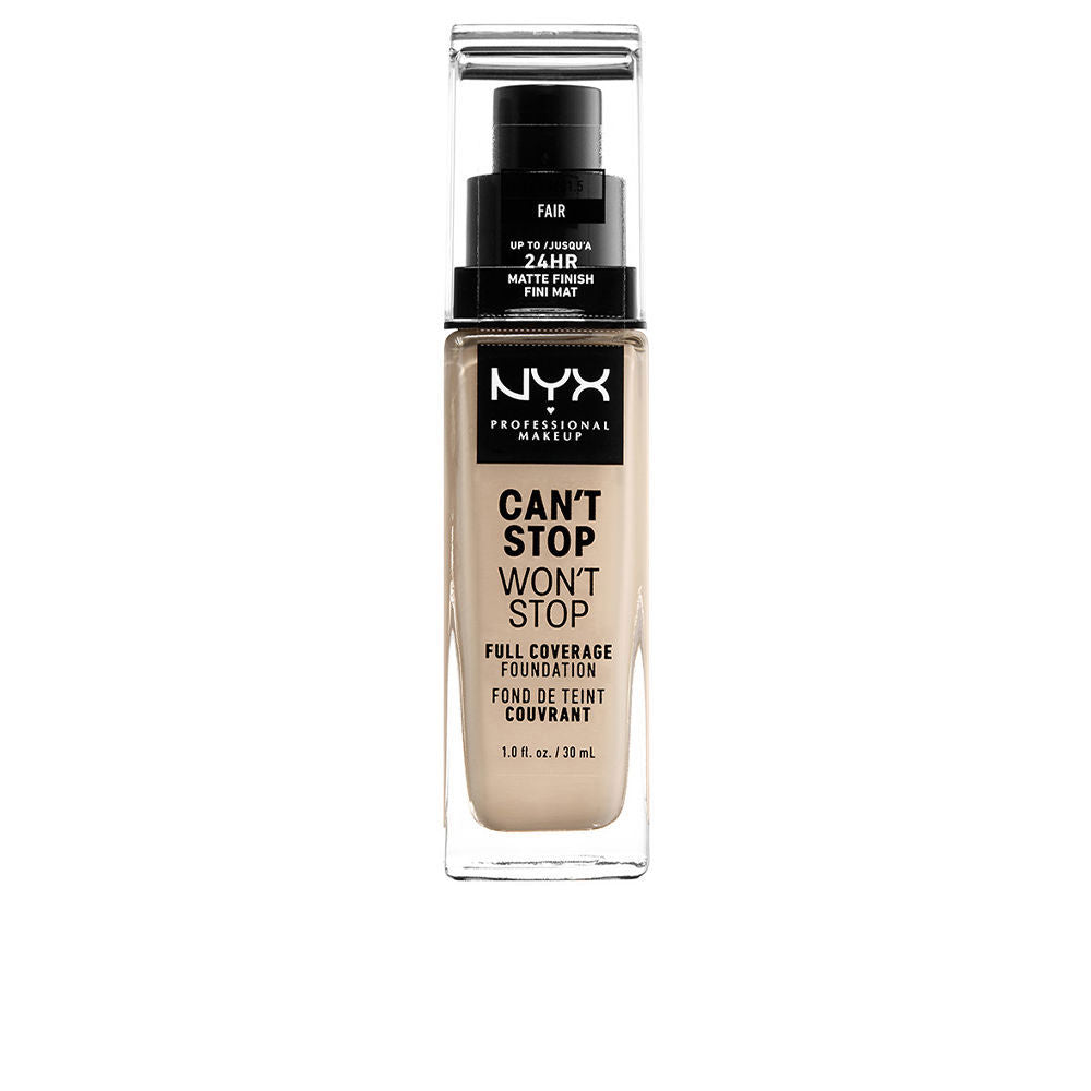 NYX PROFESSIONAL MAKE UP CAN&#39;T STOP WON&#39;T STOP full coverage foundation in Fair , Makeup by NYX PROFESSIONAL MAKE UP. Merkmale: . Verfügbar bei ParfümReich.