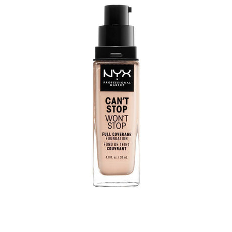 NYX PROFESSIONAL MAKE UP CAN'T STOP WON'T STOP full coverage foundation in Light Porcel , Makeup by NYX PROFESSIONAL MAKE UP. Merkmale: . Verfügbar bei ParfümReich.