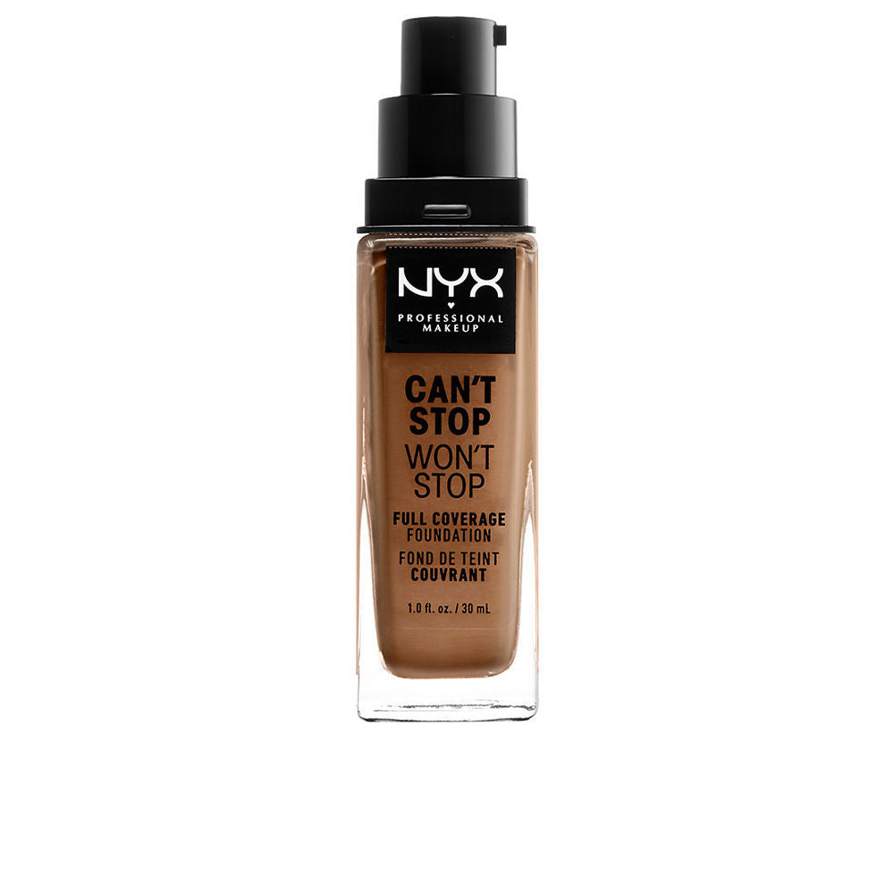 NYX PROFESSIONAL MAKE UP CAN&#39;T STOP WON&#39;T STOP full coverage foundation in Mahogany , Makeup by NYX PROFESSIONAL MAKE UP. Merkmale: . Verfügbar bei ParfümReich.