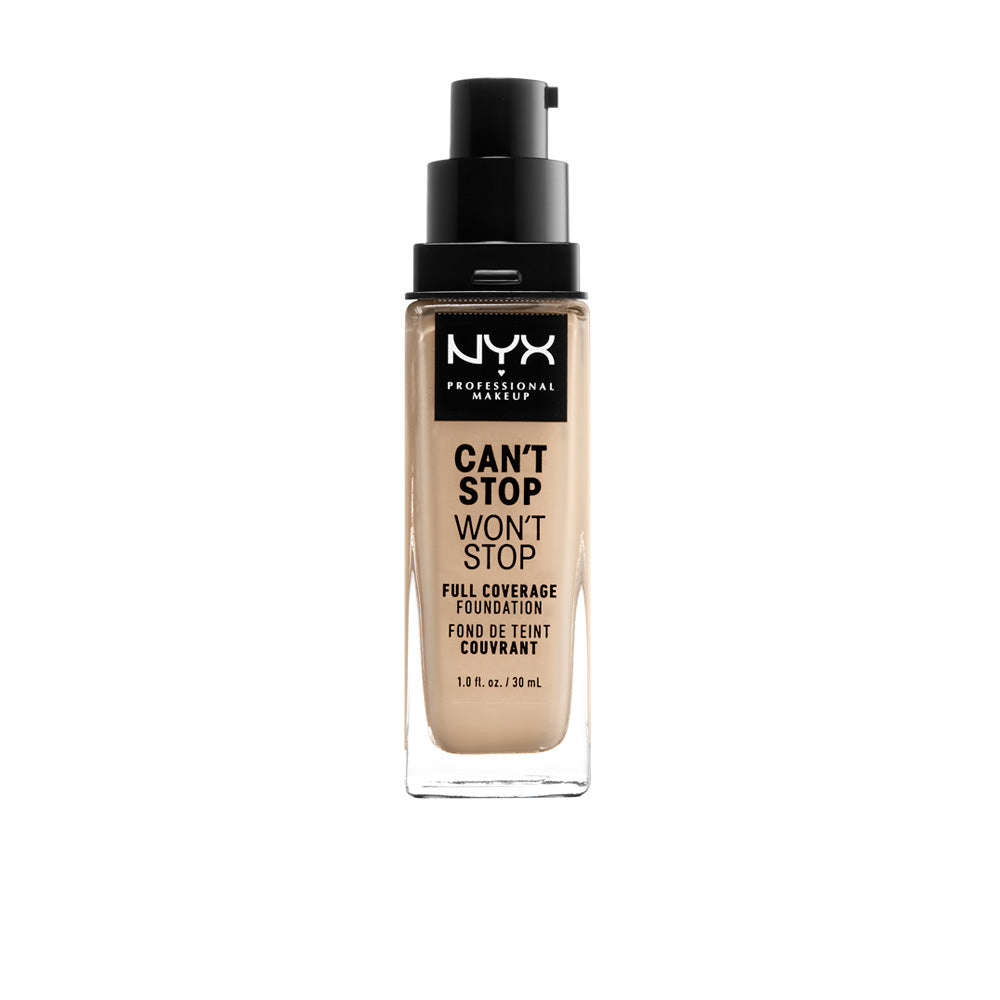 NYX PROFESSIONAL MAKE UP CAN&#39;T STOP WON&#39;T STOP full coverage foundation in Nude , Makeup by NYX PROFESSIONAL MAKE UP. Merkmale: . Verfügbar bei ParfümReich.