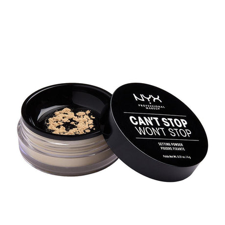 NYX PROFESSIONAL MAKE UP CAN'T STOP WON'T STOP setting powder 6 gr in light-medium , Makeup by NYX PROFESSIONAL MAKE UP. Merkmale: . Verfügbar bei ParfümReich.