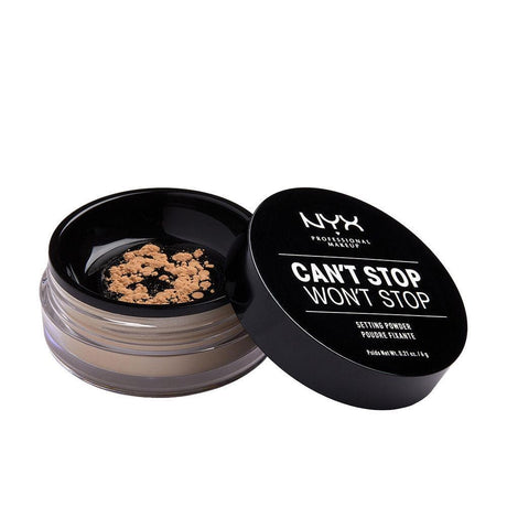 NYX PROFESSIONAL MAKE UP CAN'T STOP WON'T STOP setting powder 6 gr in medium , Makeup by NYX PROFESSIONAL MAKE UP. Merkmale: . Verfügbar bei ParfümReich.