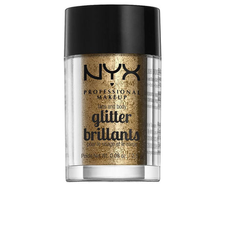 NYX PROFESSIONAL MAKE UP GLITTER BRILLANTS metallic in 007 Bronze , Makeup by NYX PROFESSIONAL MAKE UP. Merkmale: . Verfügbar bei ParfümReich.
