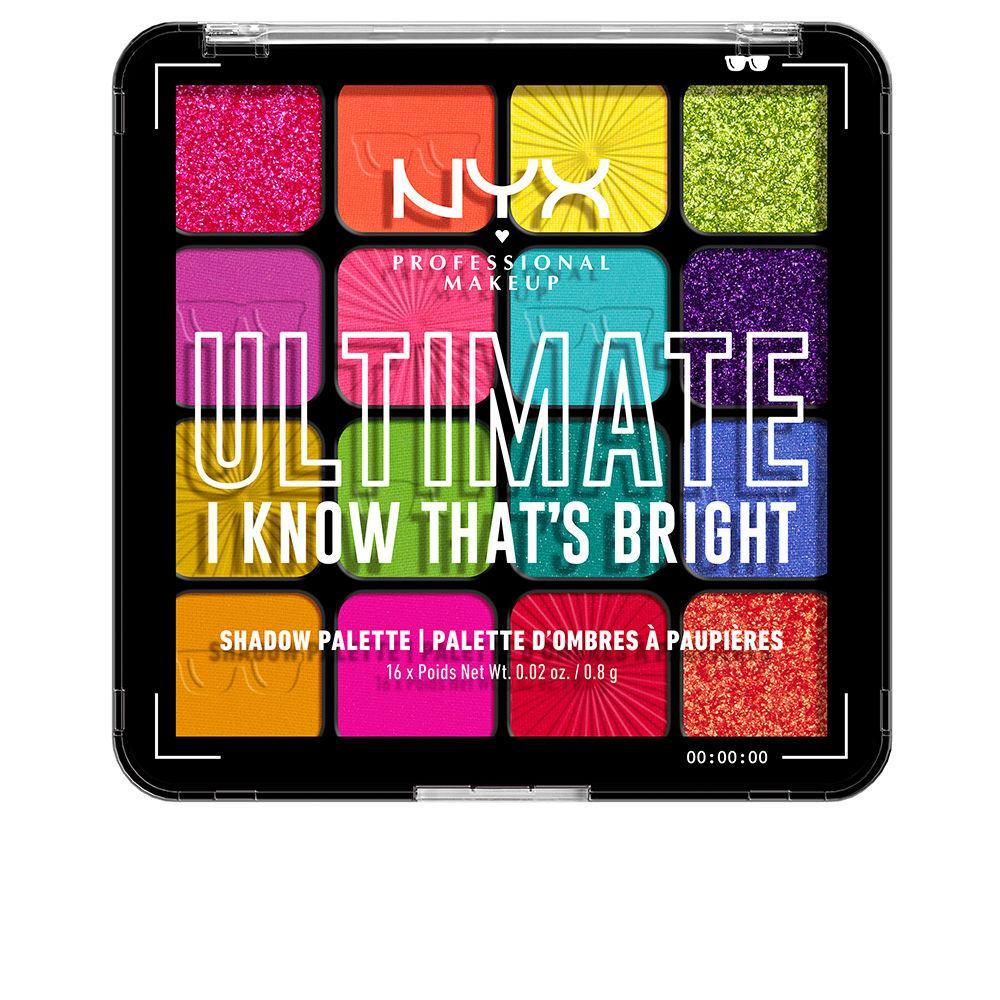 NYX PROFESSIONAL MAKE UP ULTIMATE shadow palette 16 x 0.83 gr in 04-I Know That's Bright , Makeup by NYX PROFESSIONAL MAKE UP. Merkmale: . Verfügbar bei ParfümReich.