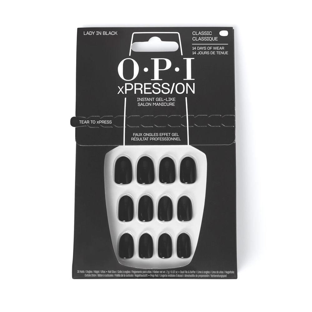 OPI OPI xPRESS/ON Artificial Nails Iconic Shades in Lady in Black , Makeup by OPI. Merkmale: . Verfügbar bei ParfümReich.