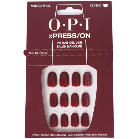 OPI OPI xPRESS/ON Artificial Nails Iconic Shades in Malaga Wine , Makeup by OPI. Merkmale: . Verfügbar bei ParfümReich.