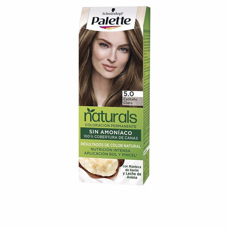 PALETTE PALETTE NATURAL dye in 5.0 - Light Brown , Hair by PALETTE. Merkmale: . Verfügbar bei ParfümReich.