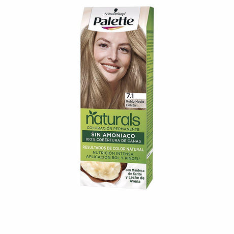 PALETTE PALETTE NATURAL dye in 7.1 - Medium Ash Blonde , Hair by PALETTE. Merkmale: . Verfügbar bei ParfümReich.