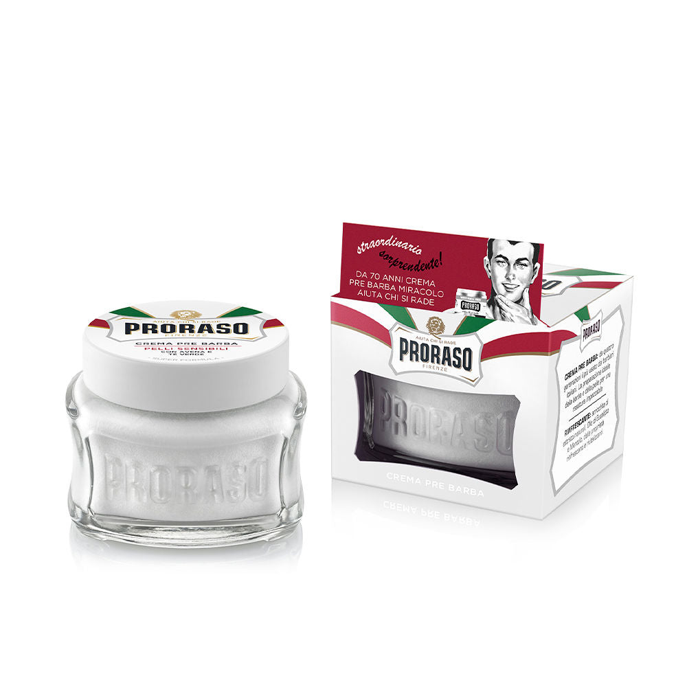 PRORASO PELLI SENSIBLI crema pre afeitado 100 ml in , Facial Cosmetics by PRORASO. Merkmale: . Verfügbar bei ParfümReich.