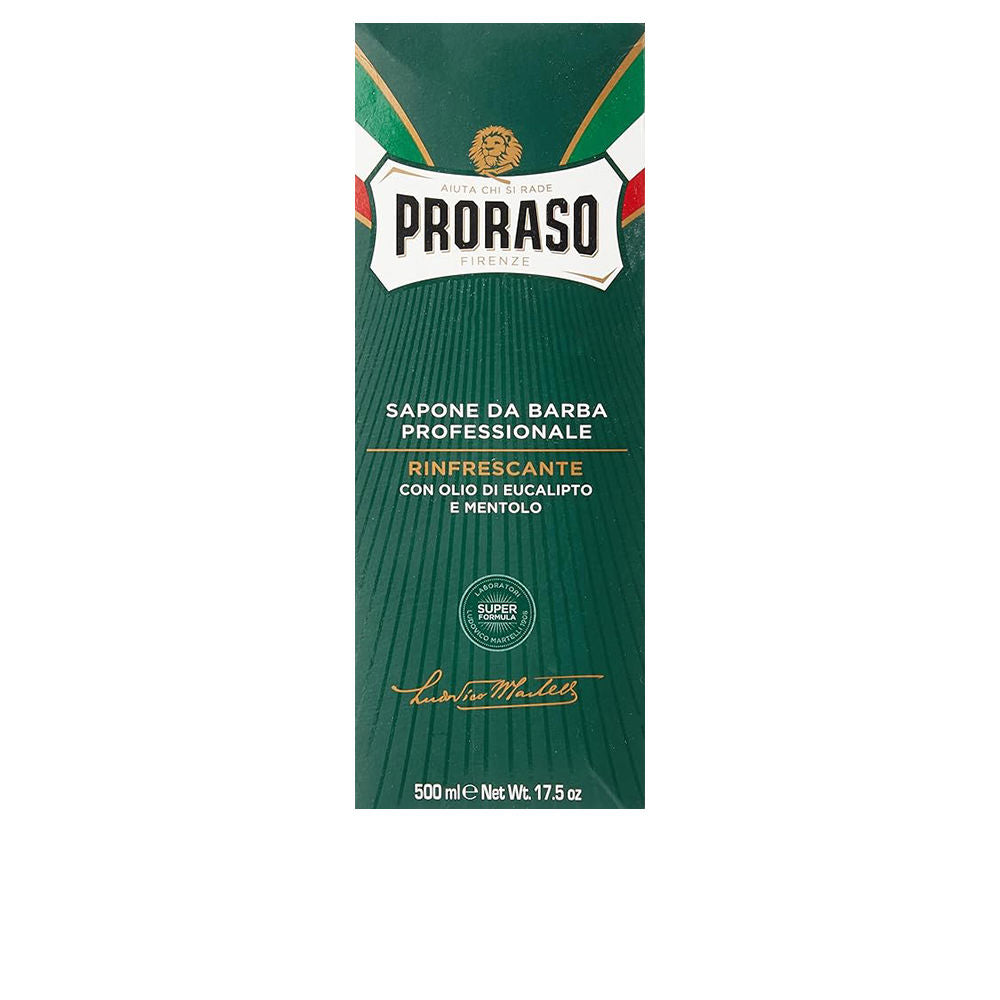 PRORASO PROFESSIONAL eucalyptus-menthol shaving cream 500 ml in , Facial Cosmetics by PRORASO. Merkmale: . Verfügbar bei ParfümReich.