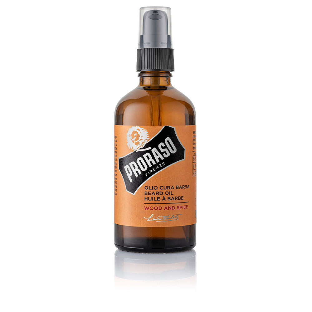 PRORASO WOOD AND SPICE beard oil in 100 ml , Facial Cosmetics by PRORASO. Merkmale: . Verfügbar bei ParfümReich.