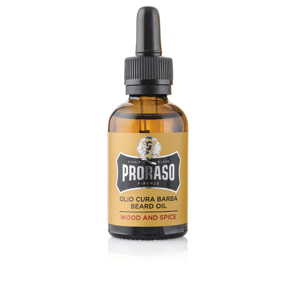 PRORASO WOOD AND SPICE beard oil in 30 ml , Facial Cosmetics by PRORASO. Merkmale: . Verfügbar bei ParfümReich.