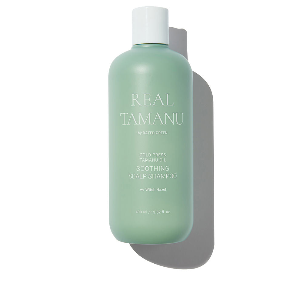 RATED GREEN REAL TAMANU cold press tamanu oil soothing scalp shampoo 400 ml in , Hair by RATED GREEN. Merkmale: . Verfügbar bei ParfümReich.