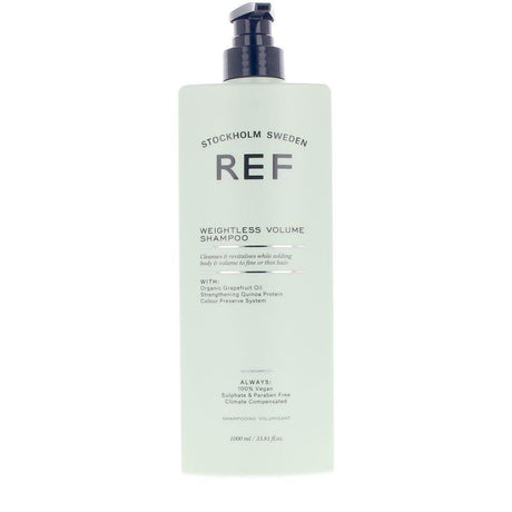 REF WEIGHTLESS VOLUME shampoo in 1000 ml , Hair by REF. Merkmale: . Verfügbar bei ParfümReich.