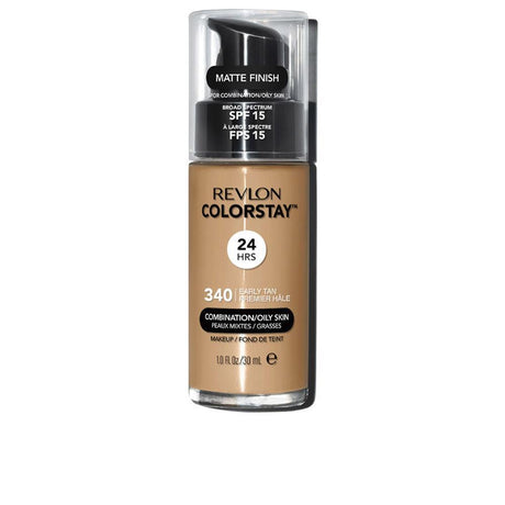 REVLON MASS MARKET COLORSTAY foundation combination/oily skin in Early Tan (340) , Makeup by REVLON MASS MARKET. Merkmale: . Verfügbar bei ParfümReich.