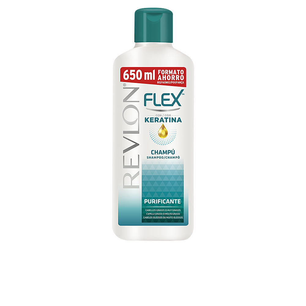 REVLON MASS MARKET FLEX KERATIN purifying oily hair shampoo 650 ml in , Hair by REVLON MASS MARKET. Merkmale: . Verfügbar bei ParfümReich.